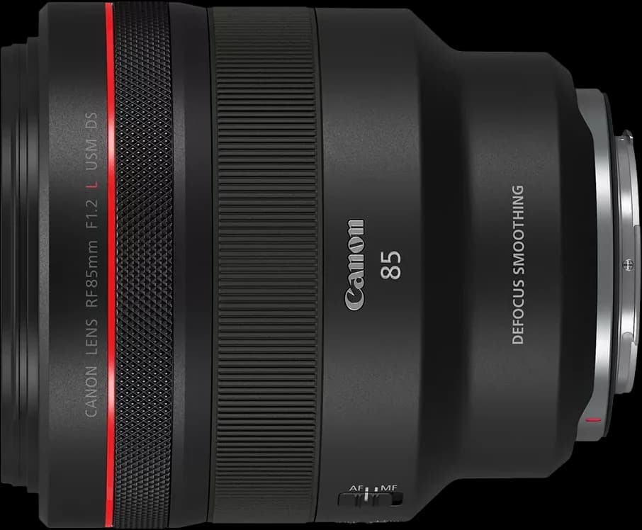 Canon RF85mm F1.2 L USM DS - Orthographic