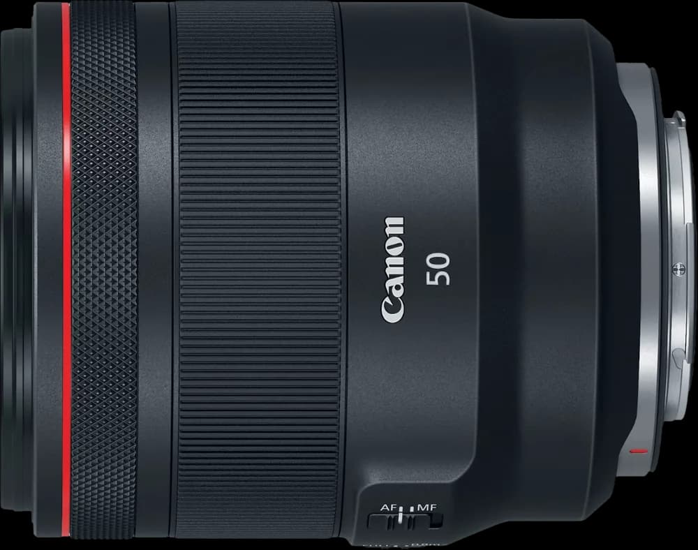 Canon RF50mm F1.2 L USM - Orthographic