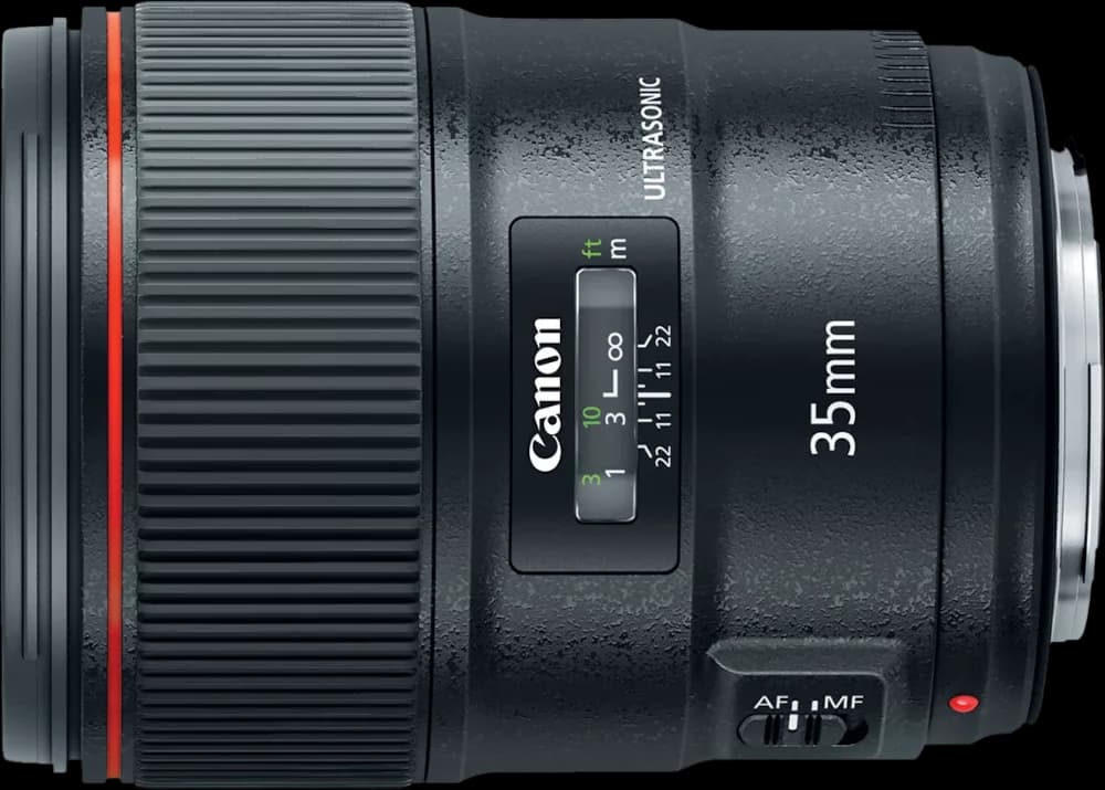 Canon  EF 35mm f/1.4L II USM - Orthographic